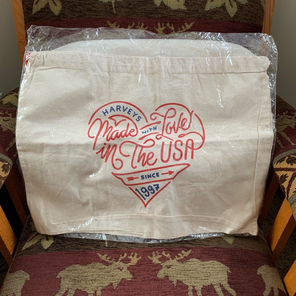 Harvey’s Made With Love in the USA Since 1997 Canvas Tote